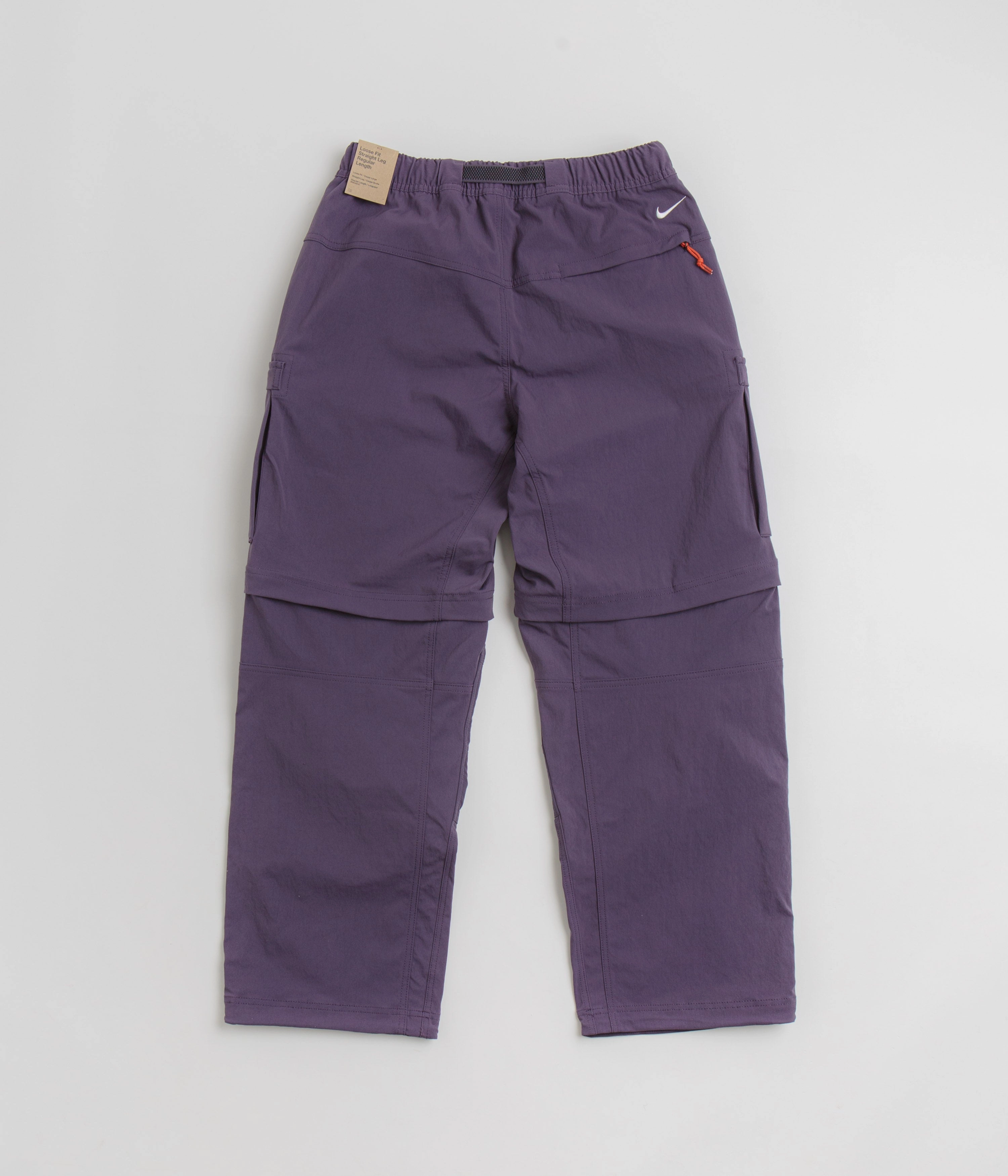 Nike ACG Smith Summit Cargo Pants - Dark Raisin / Black / Summit White Tapered Leg Design