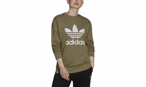 Trefoil Crew Sweatshirt "Green" MoistureManagementSystem
