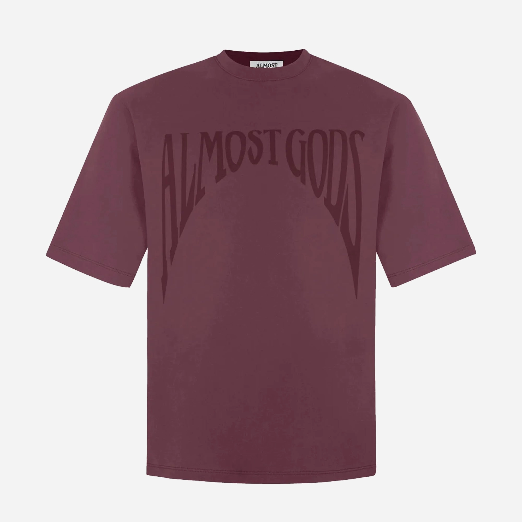 ALMOST GODS | GOTHIC RELAXED TEE { PLUM Soft Motion Boho Free