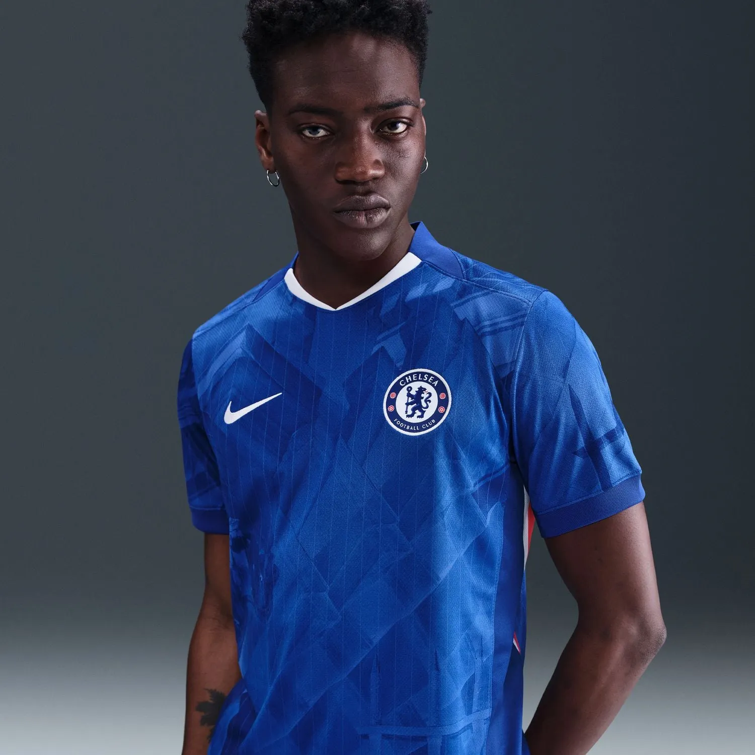 25/26 Chelsea Home Jersey - Mens Downtown Cool Wool Fit