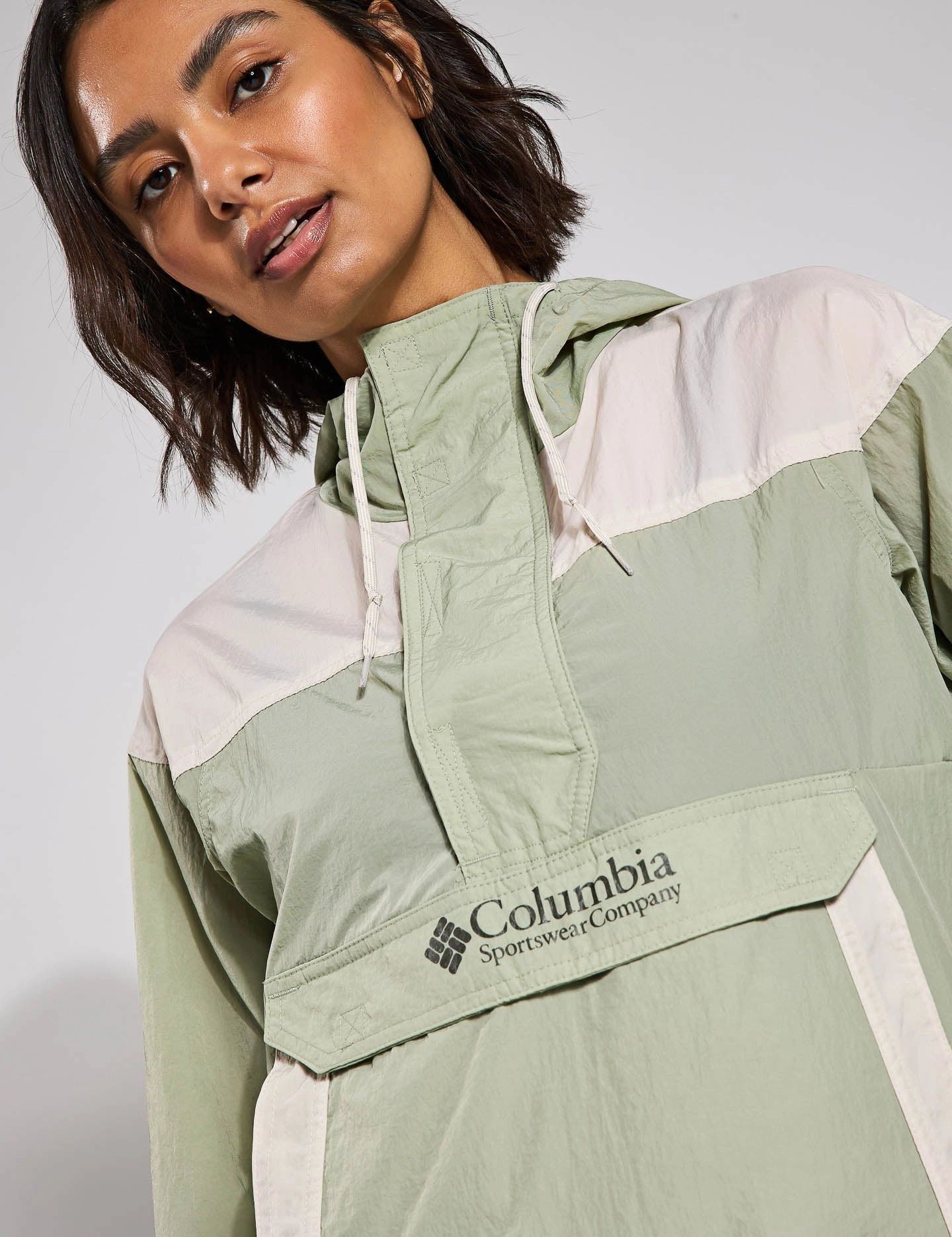Challenger II Windbreaker - Safari/Dark Stone Advanced Wickability System