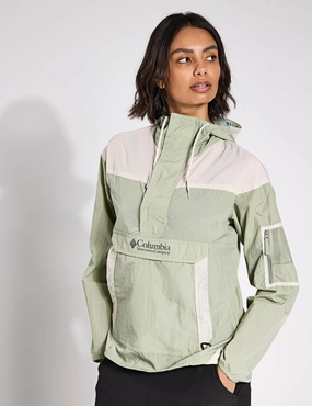 Challenger II Windbreaker - Safari/Dark Stone Reinforced Hems Bonded Seam Technology