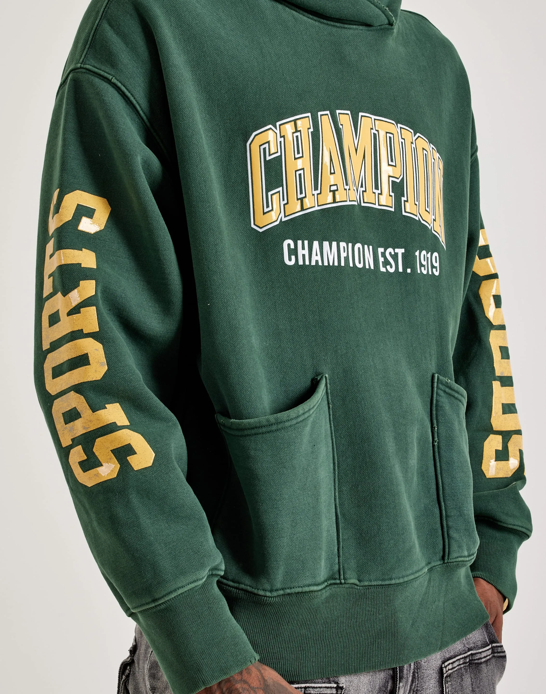Flash Look Champion Reverse Weave Crossover Hoodie