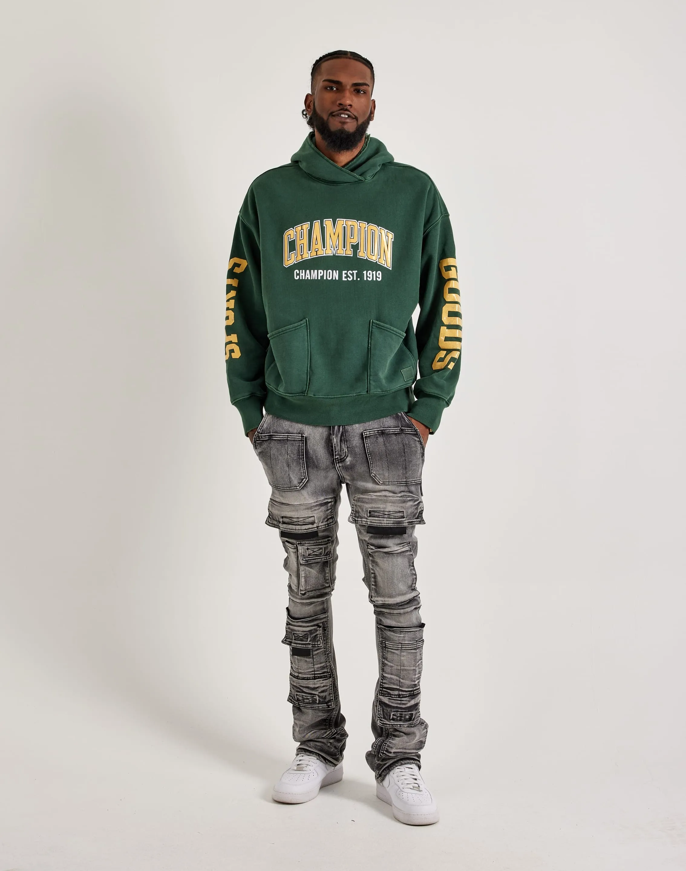 Adjustable Waistband Dream Feel Champion Reverse Weave Crossover Hoodie