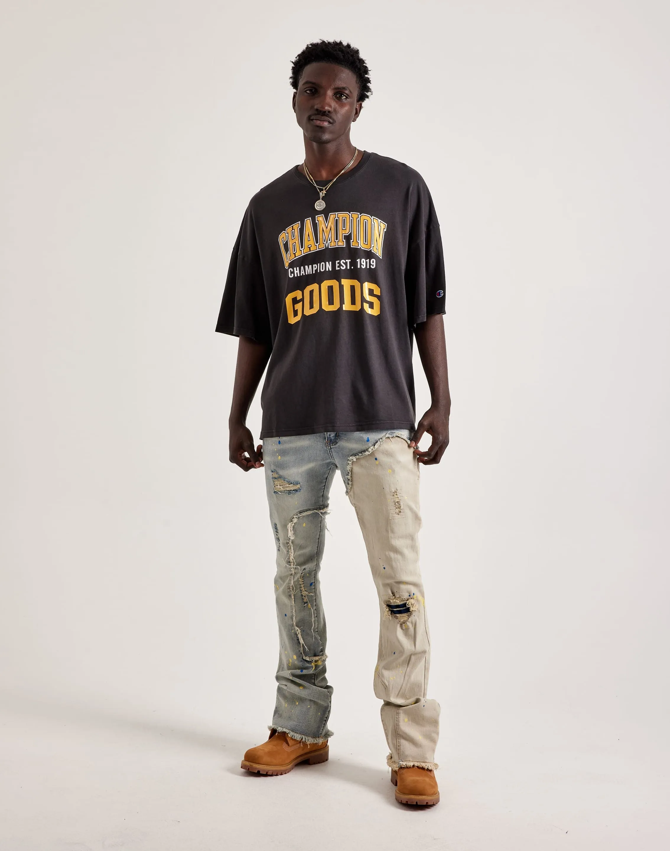 Rich Tone Champion Riggins Drop-Shoulder Tee