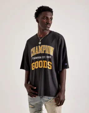 Champion Riggins Drop-Shoulder Tee Night Out Saga Vibe