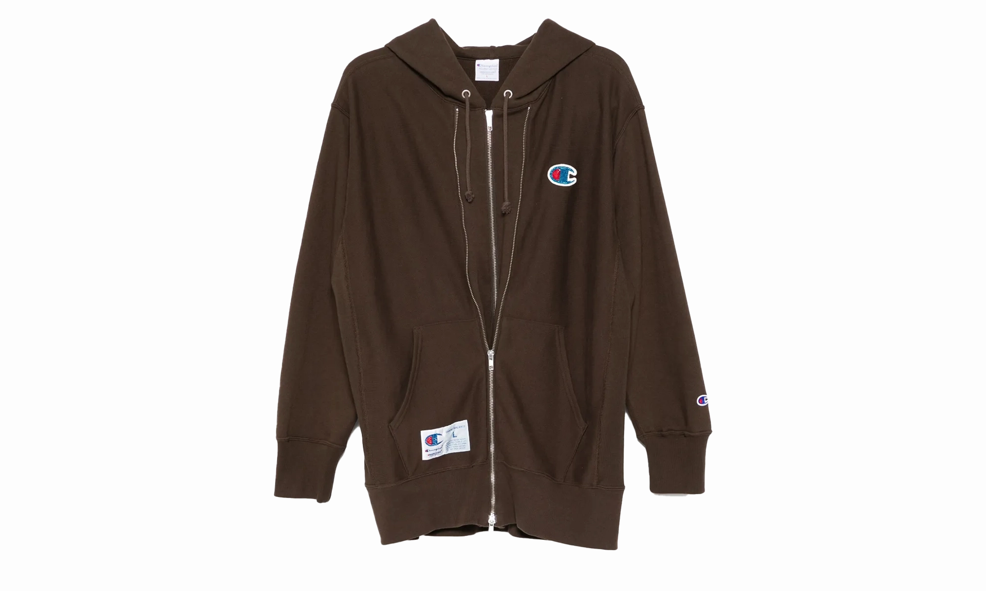 Champion Zip Up Hoodie "Brown"