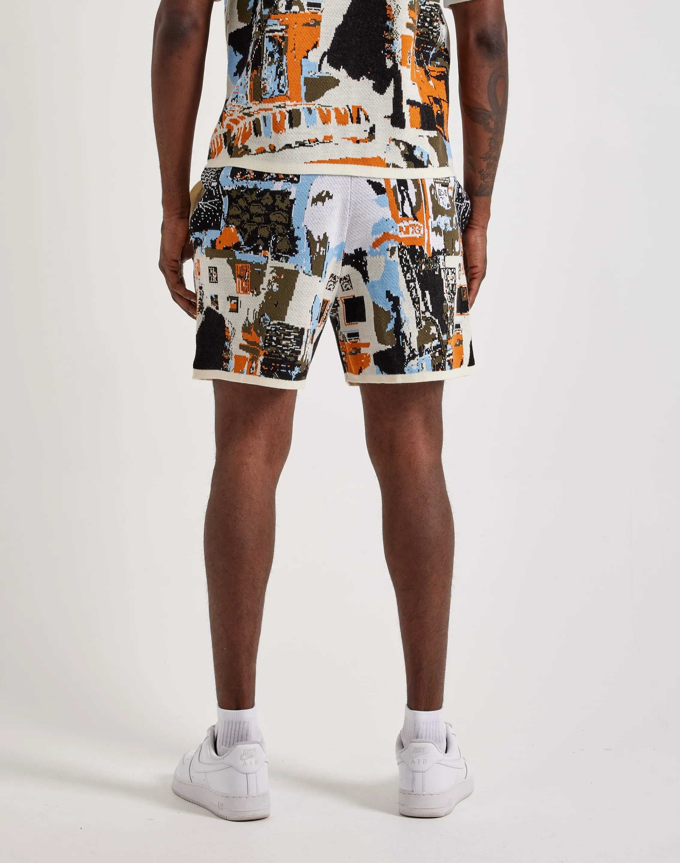 Sky Cool Chapter By Kohli One In A Million Knit Shorts