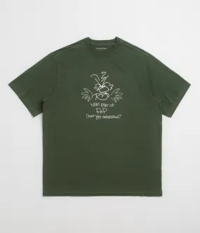 Pop Trading Company Understand T-Shirt - Duffel Green Evening Gown family venue event