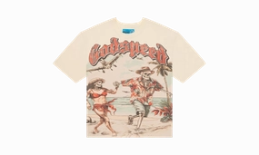 CompactPackableDesign Snow Ready Chasing Aloha T-Shirt "Bone"