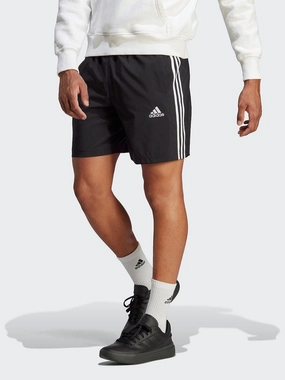 Chelsea 3-Stripe Shorts Mens Durable Weave Fabric Glide On Mobility Cut