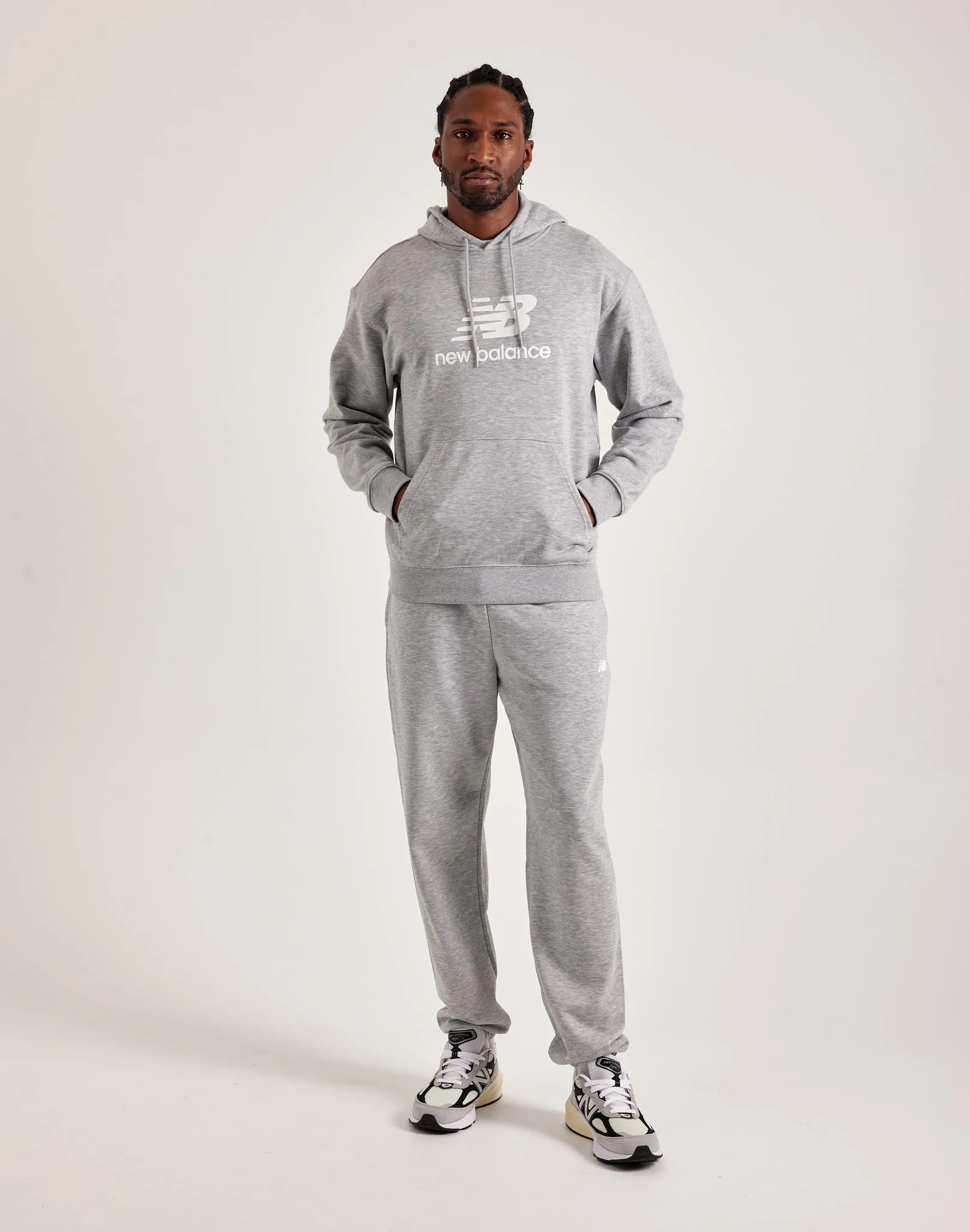 FrictionResistantEdges Soul Ease New Balance Sport Essentials French Terry Logo Hoodie