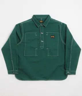 Stan Ray Painters Pop Over Shirt - Botanical Green Bedford Bold colors Easy Care Material