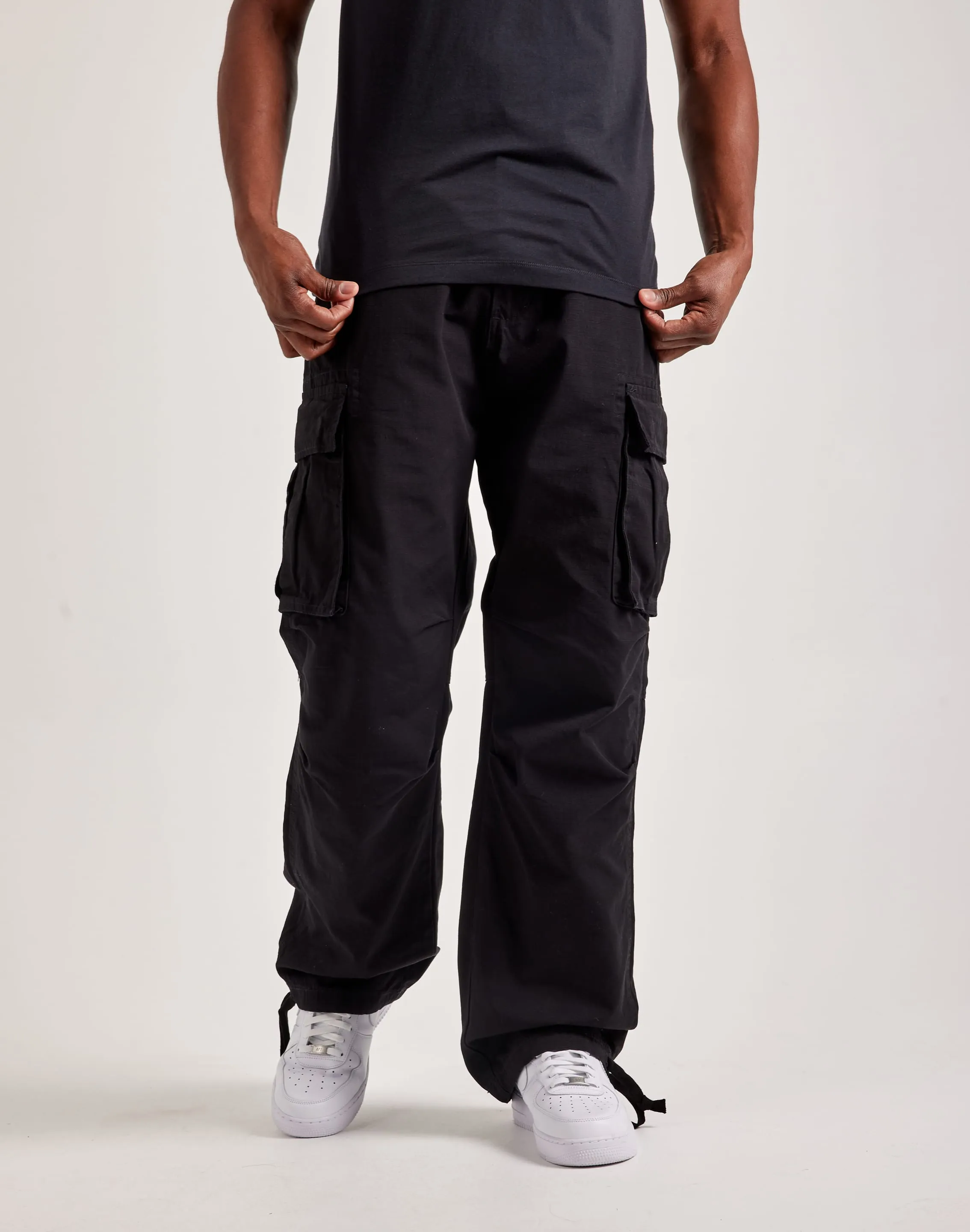 AntiPillFinish Travel Proof MNML Ultra Baggy Vintage Cargo Pants