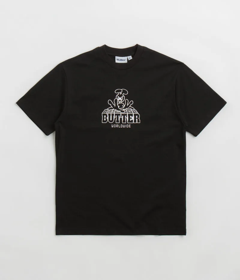 Butter Goods Alien T-Shirt - Black bus event