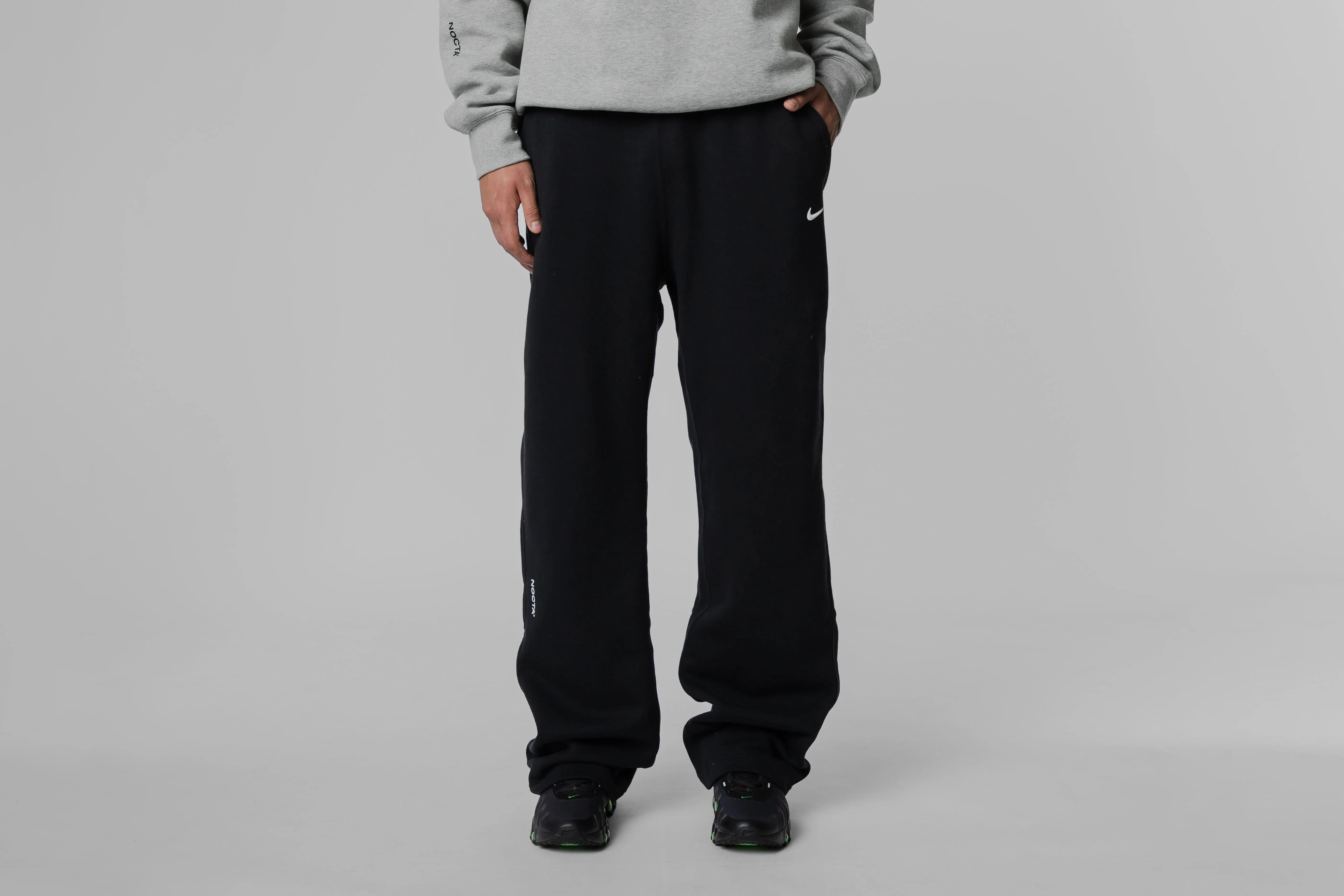 Nike x NOCTA Fleece CS Open-Hem Sweatpants All-Season Wear