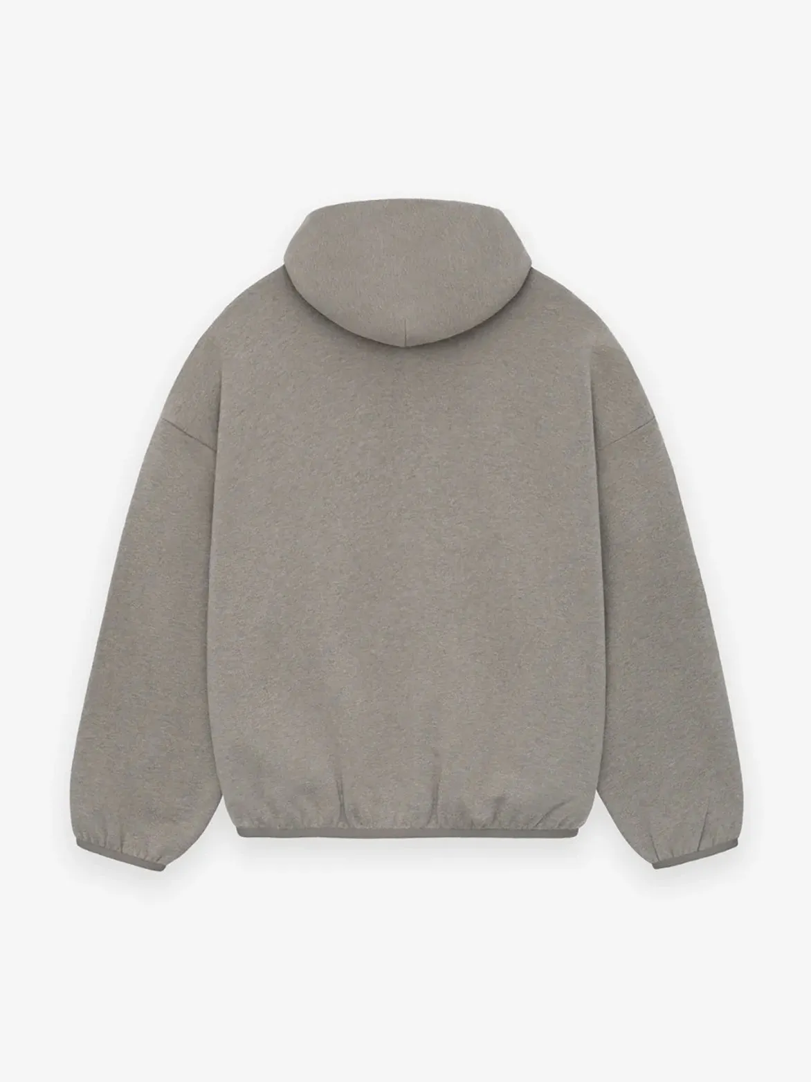 Seamless Sleeve Construction ESSENTIALS HOODIE - HEATHER GREY