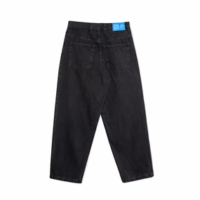 Stretch Fabric Sunny Vibes Vibrant Relaxed Style Polar Skate Co Big Boy Jeans - Pitch Black