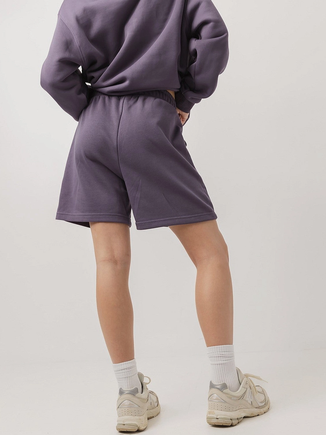 Lounge Short in Blackberry Outdoor Days UPFProtection