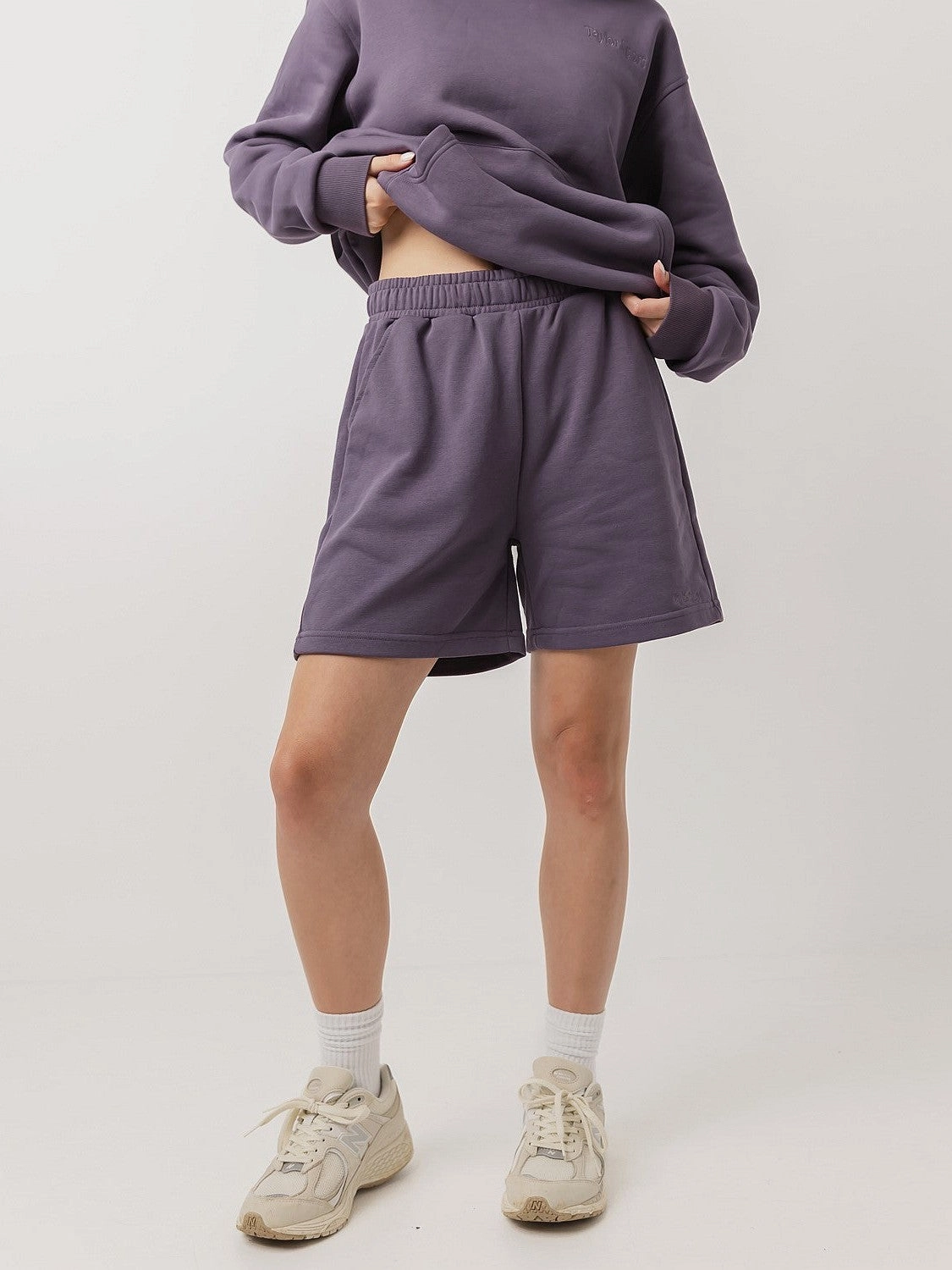 education industry Summer essentials Lounge Short in Blackberry