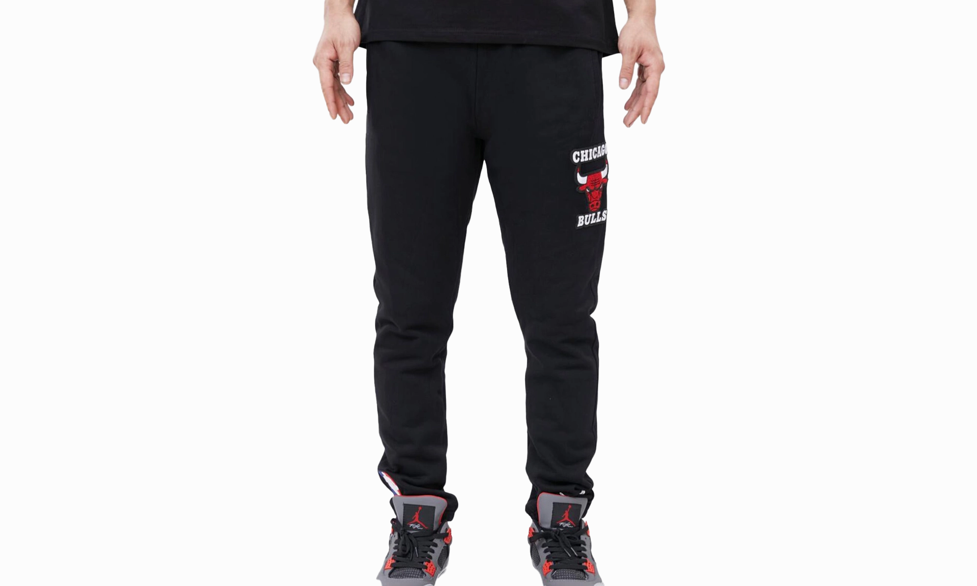 Chicago Bulls Retro Classic Sweatpants "Black"