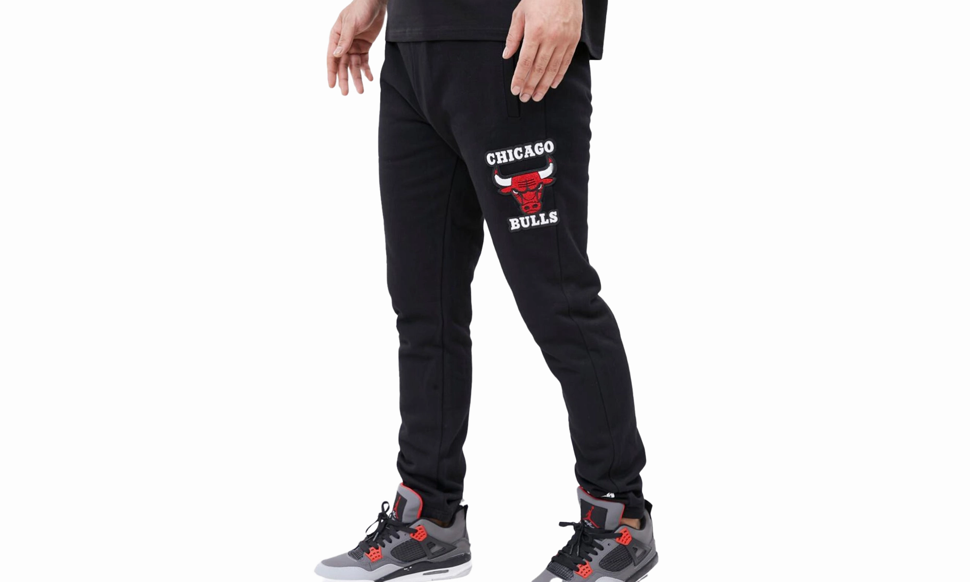 Chicago Bulls Retro Classic Sweatpants "Black"