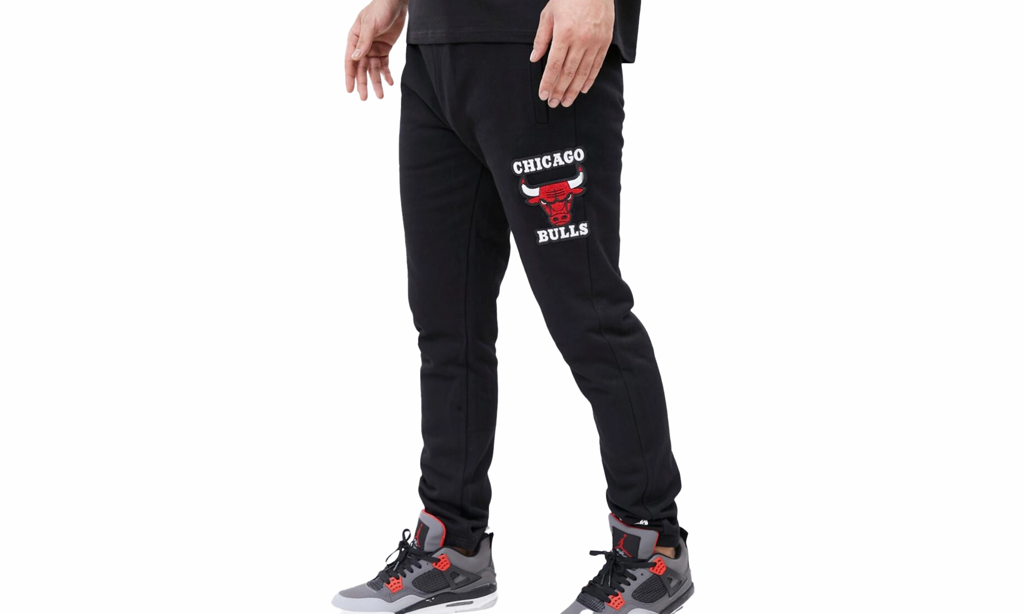 Chicago Bulls Retro Classic Sweatpants "Black"