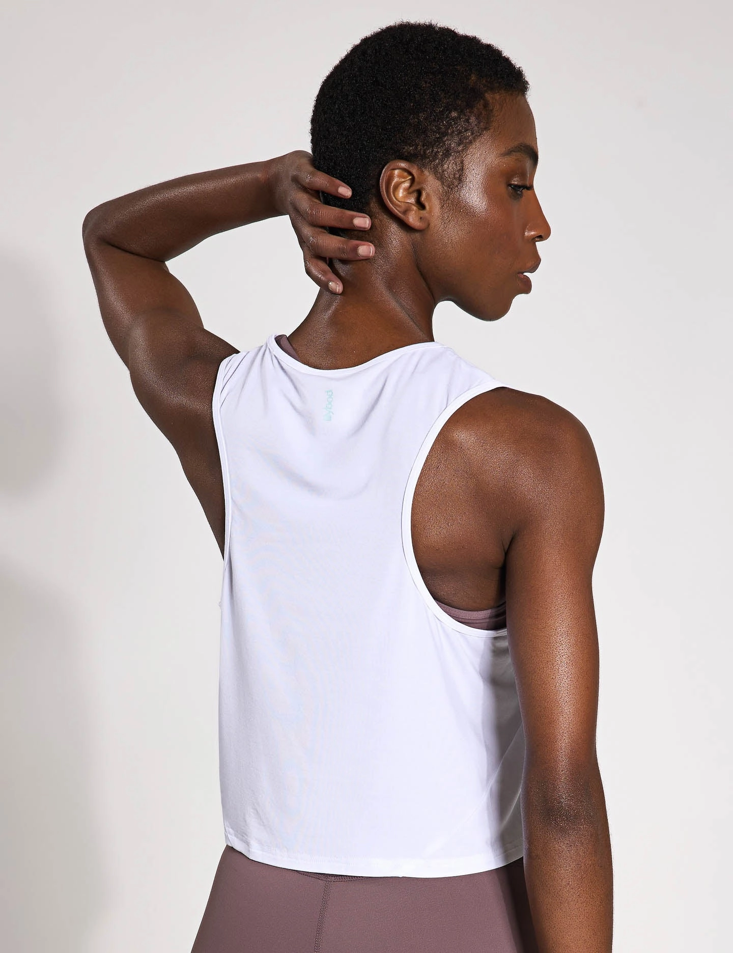 Mia Tank - White Adaptive Fit