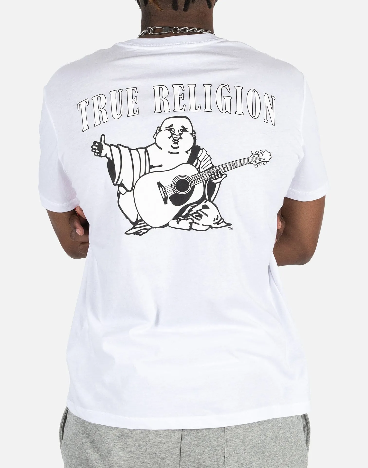 Train Ease Fairy Mood True Religion Buddha Logo Tee