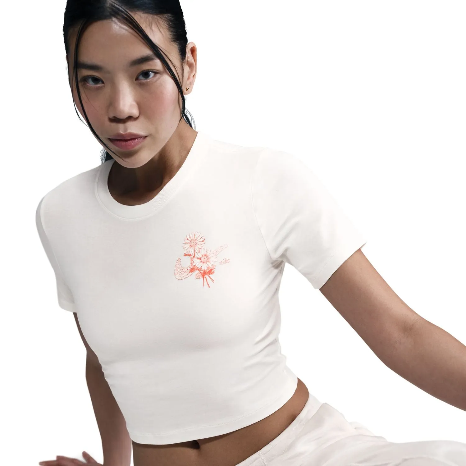 Chill Knit Lace Tee - Womens WrinkleResistant Finish