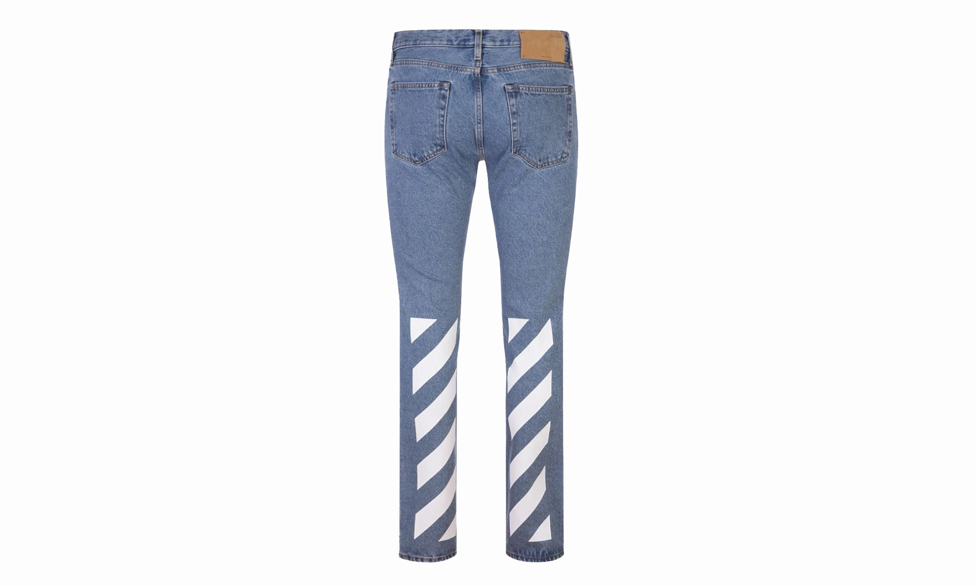 Diagonal Tab Slim Jeans "Denim" Sustainable Weekend Getaway