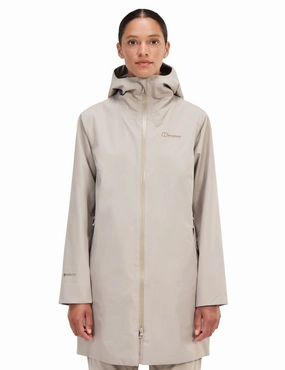 Ashberry Gore-Tex Waterproof Jacket - Taupe Double Stitch Seams