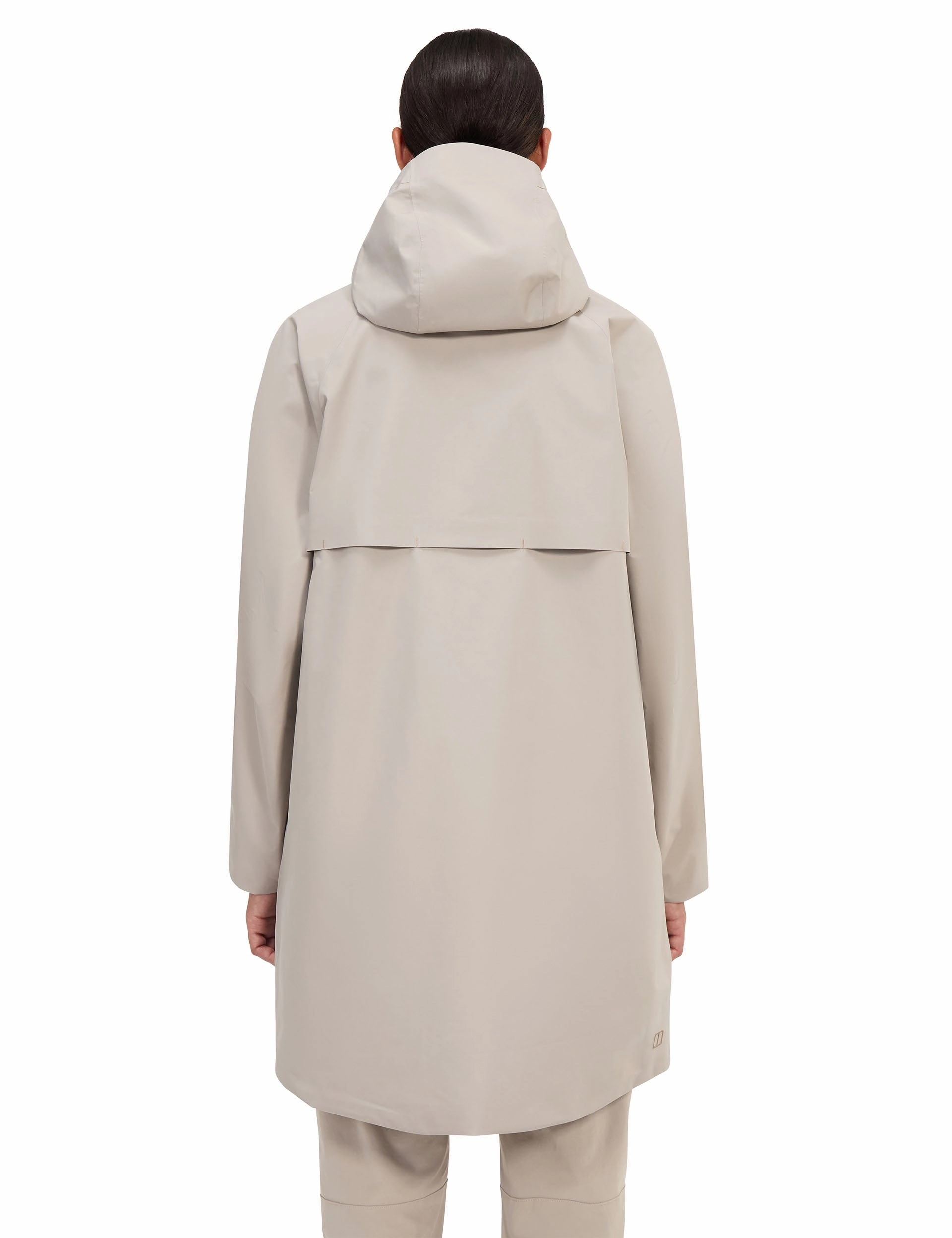 Eco Friendly Padding RibbedTrims Ashberry Gore-Tex Waterproof Jacket - Taupe