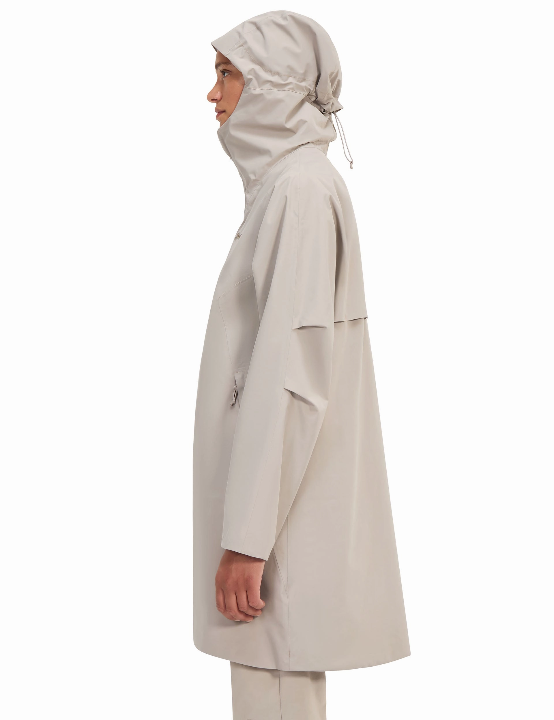 Embellished Trim Ashberry Gore-Tex Waterproof Jacket - Taupe
