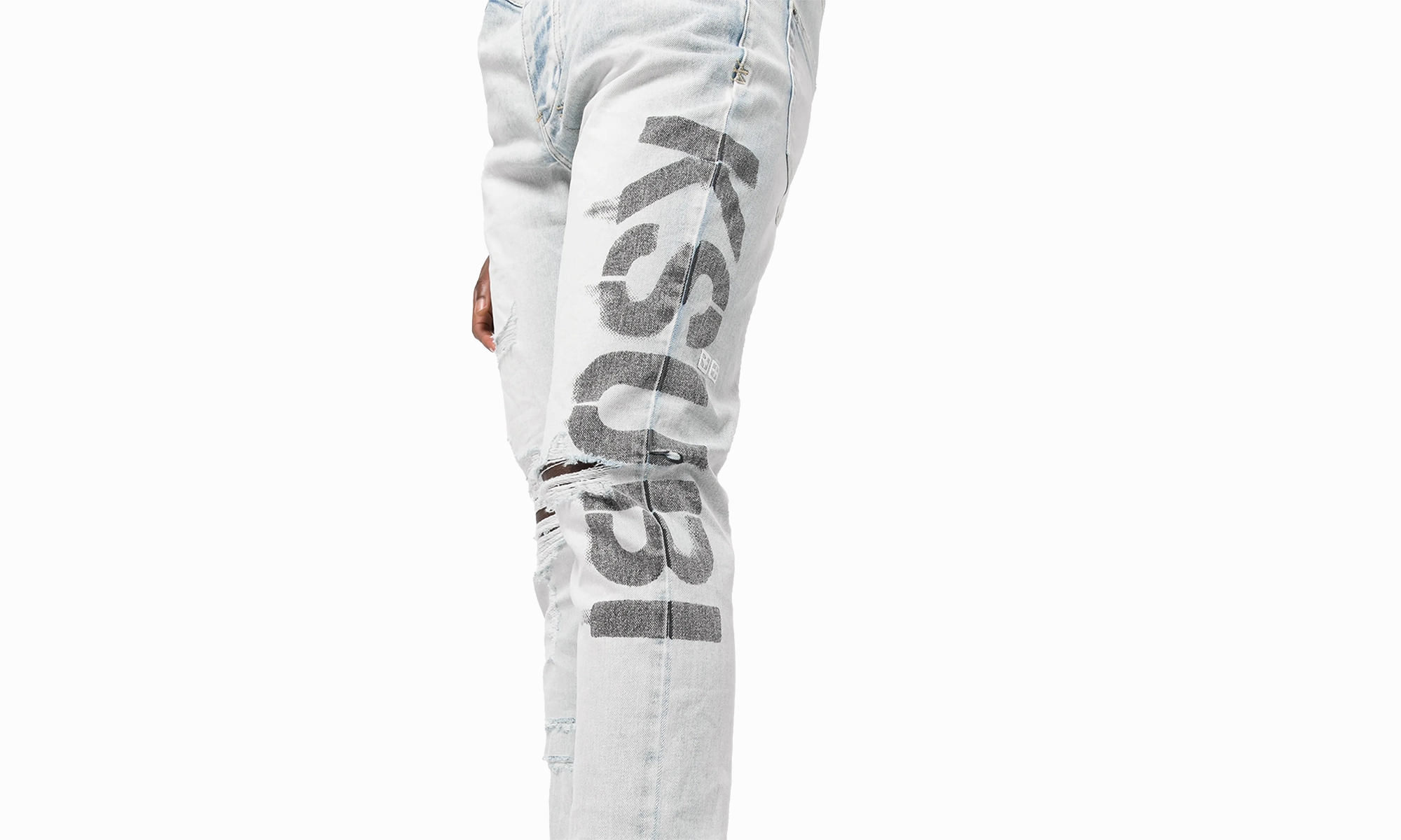 Winter Warmth Professional Wear Travel Style Chitch Phase Out Stencil Jeans