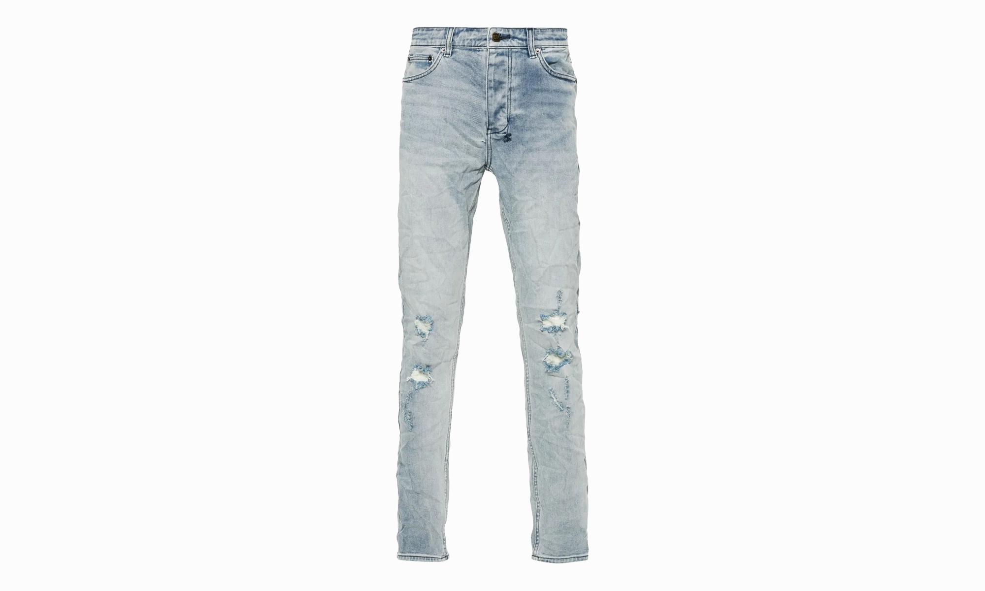 elastic waistband Chitch Ripped Slim-fit Jeans