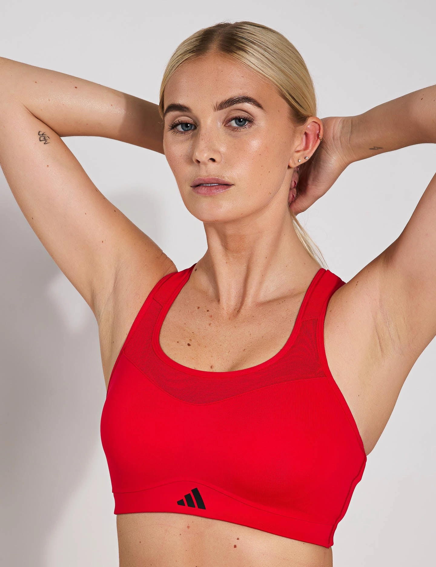TLRD Impact Training High Support Bra - Pure Ruby Adaptive Compression Eco-friendly