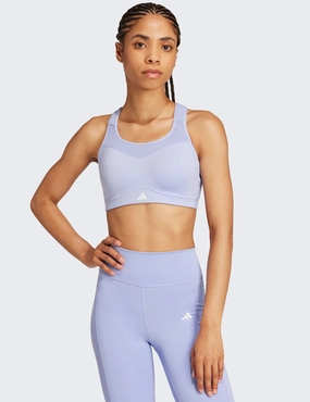 TLRD Impact Training High-Support Bra - Blue Spark Low-quality Double stitching