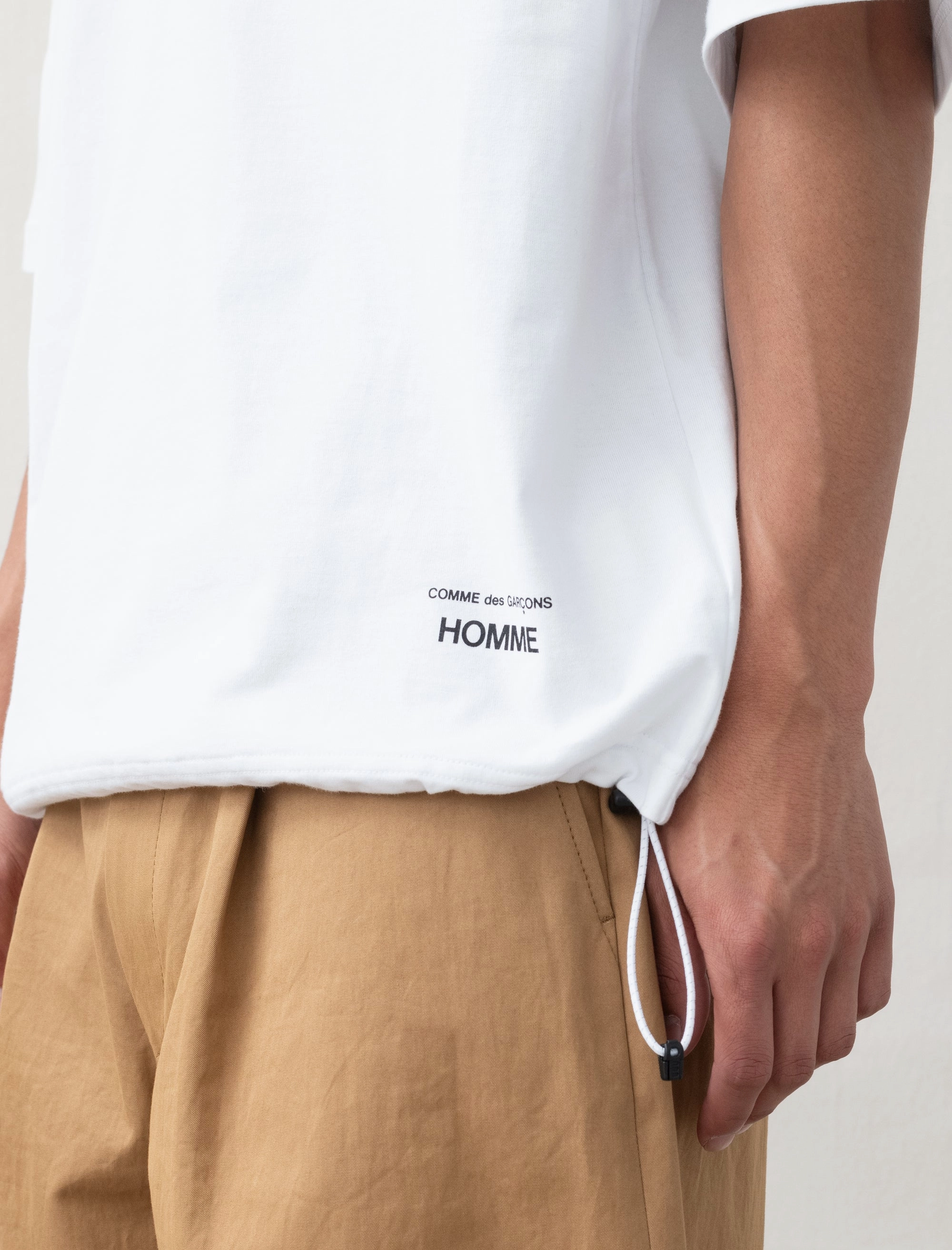 Cinch Pocket Tee (White) Antibacterial PreShrunkFabric