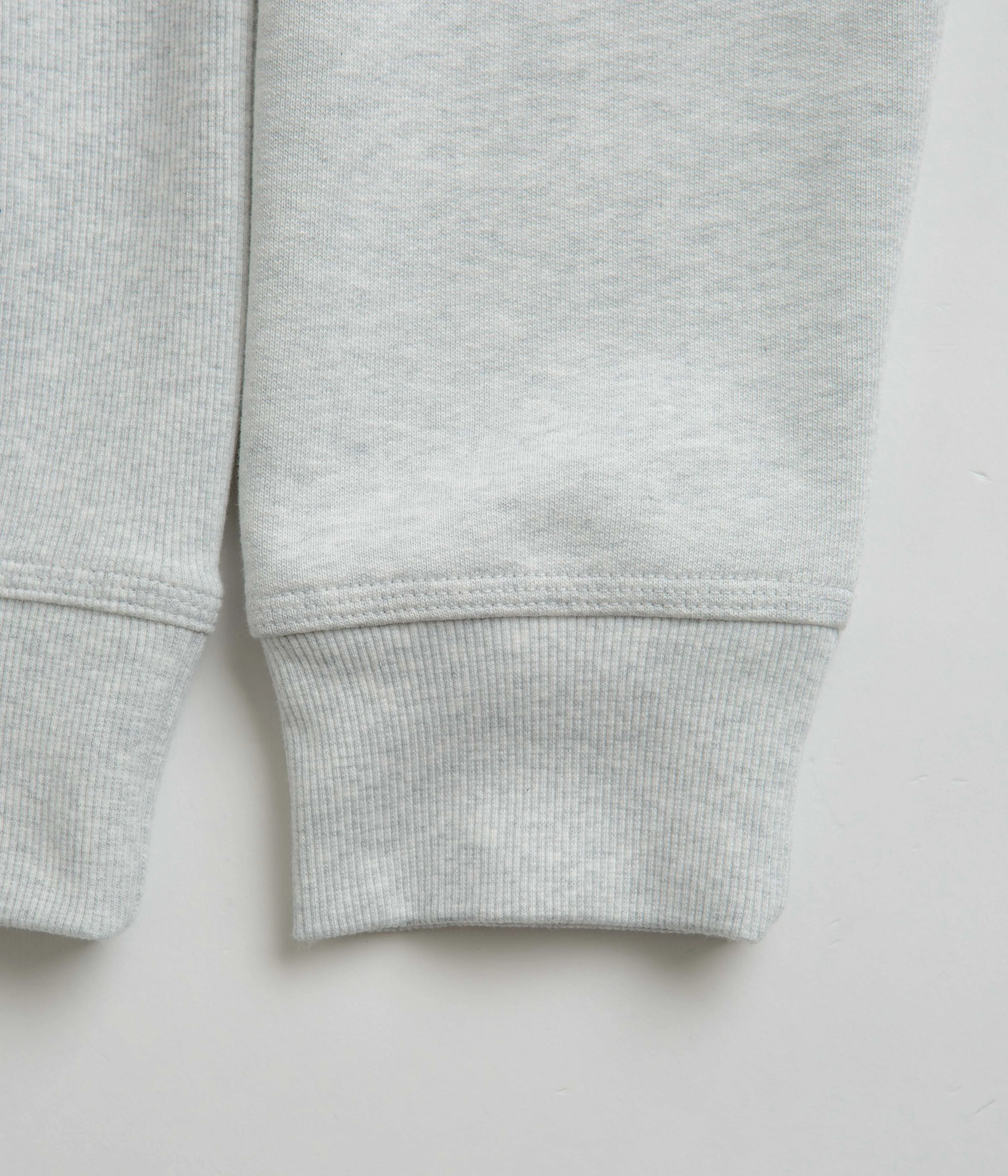 Carhartt Half Zip American Script Sweatshirt - Ash Heather Vacation Style