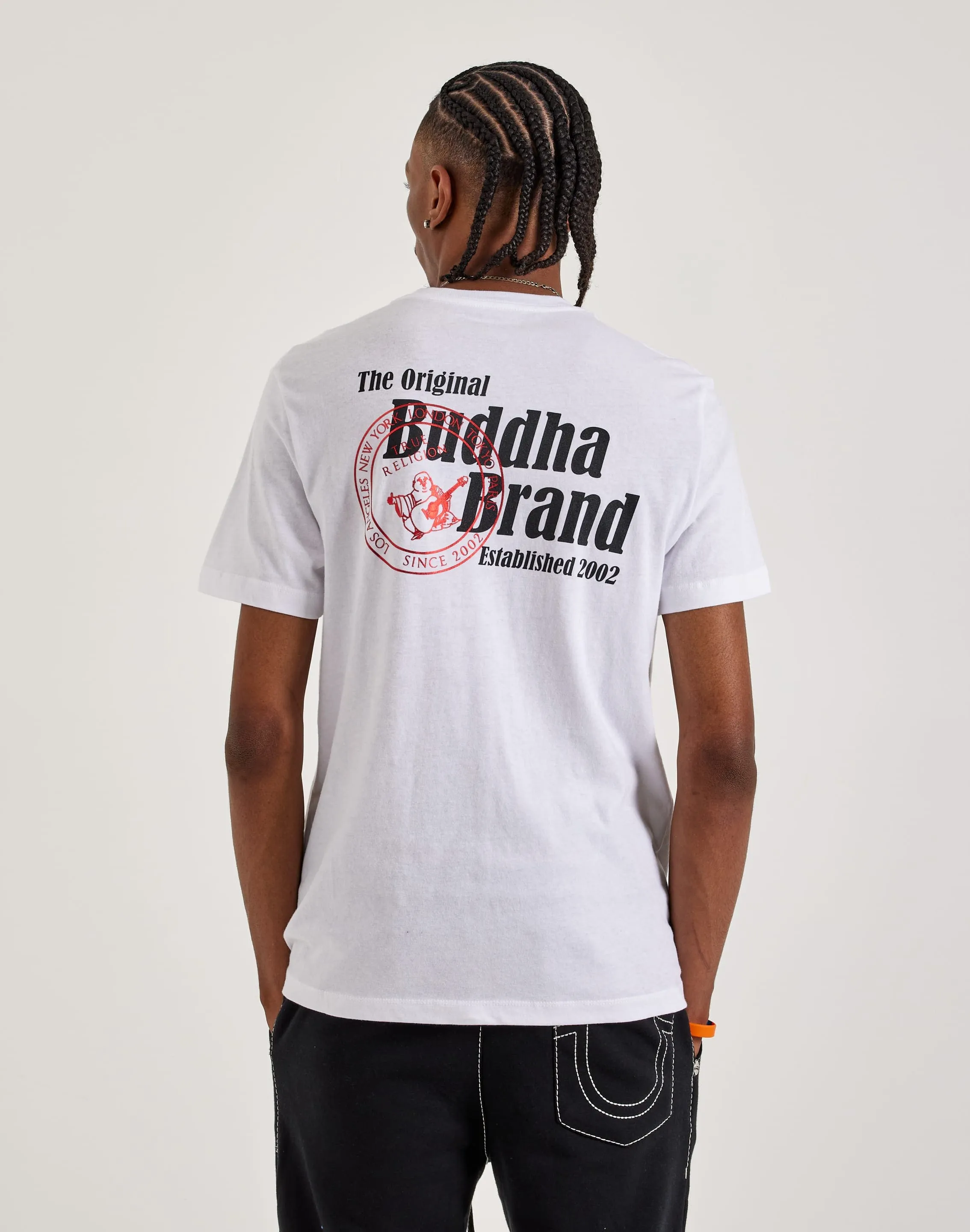 True Religion Stamp Tee DoubleLayeredHem SustainableCertified