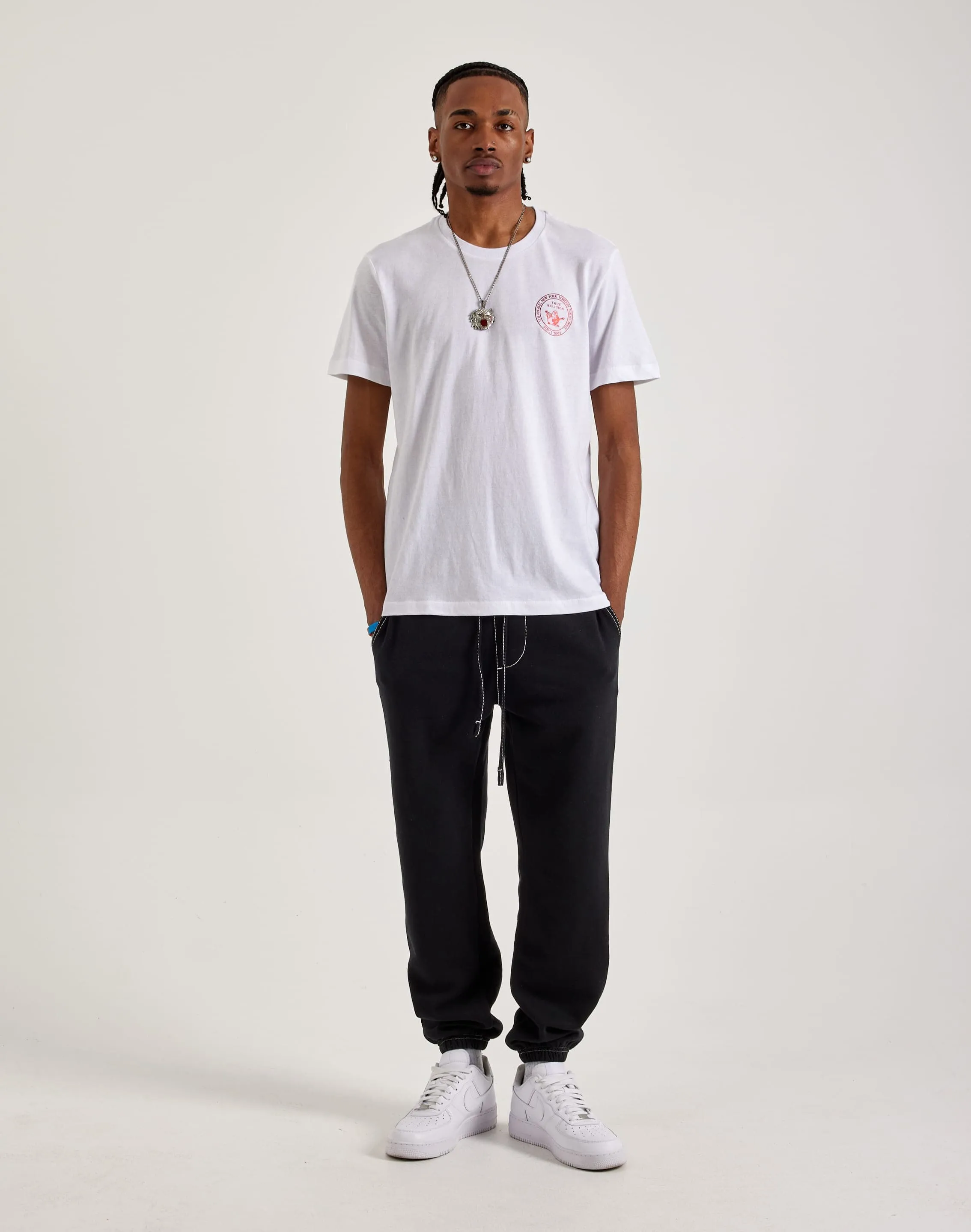 True Religion Stamp Tee Story Mood Cozy Vibe