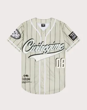 CIVIL CLOTHING Baseball Sand Jersey Open Glow Winner Vibe
