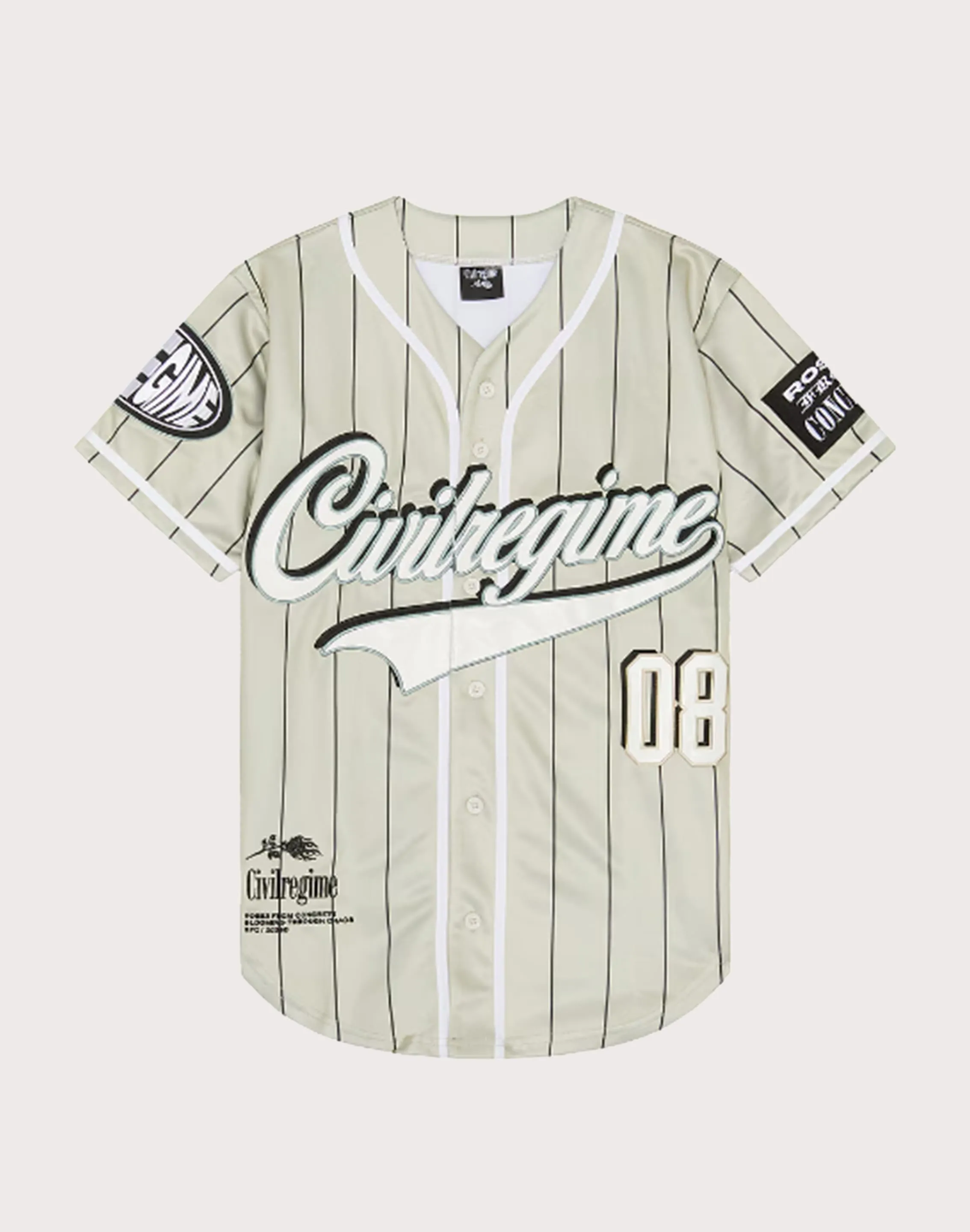 CIVIL CLOTHING Baseball Sand Jersey Snow Ready