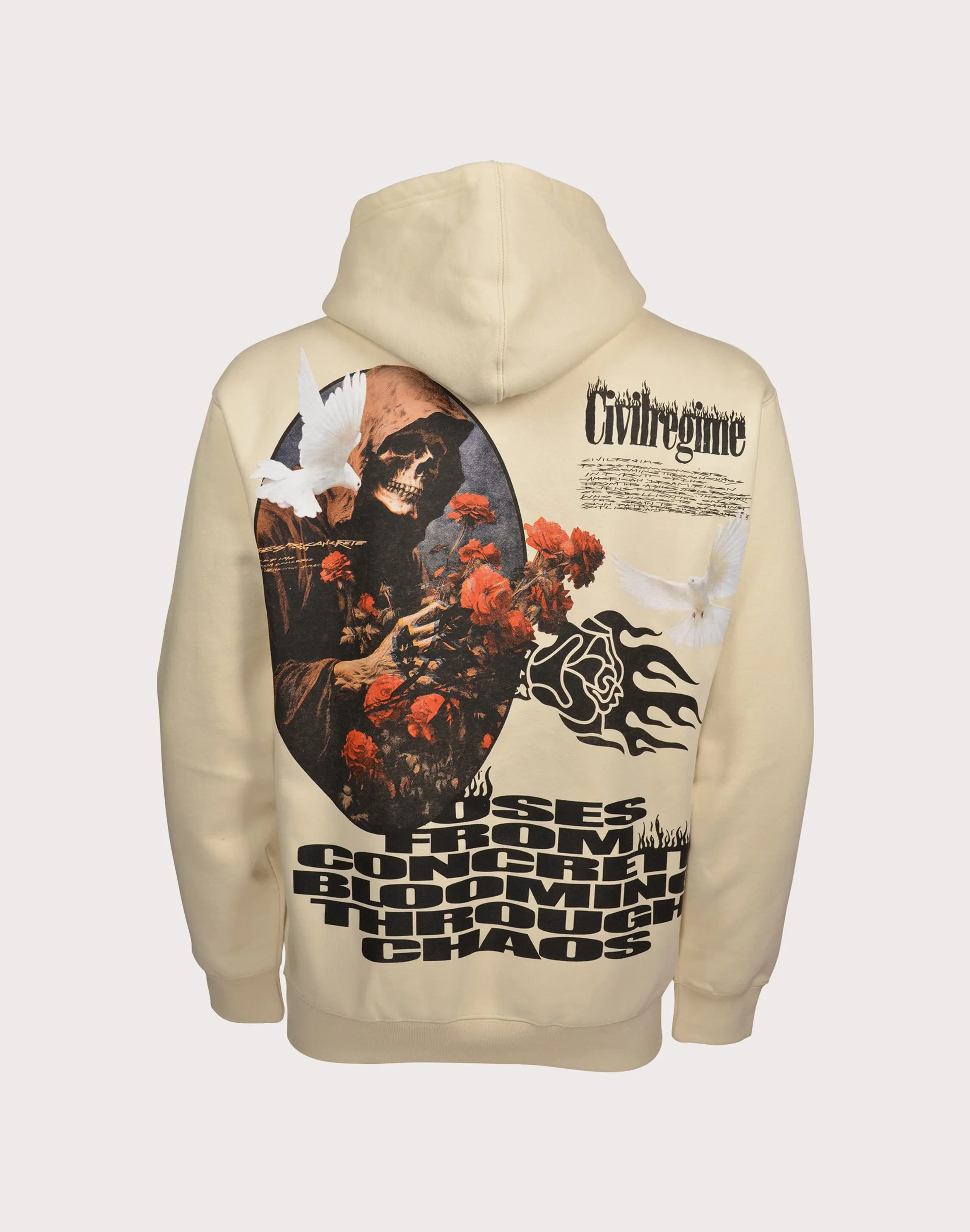 City Soul CIVIL CLOTHING I've Seen The End Pullover Fleece Hoodie