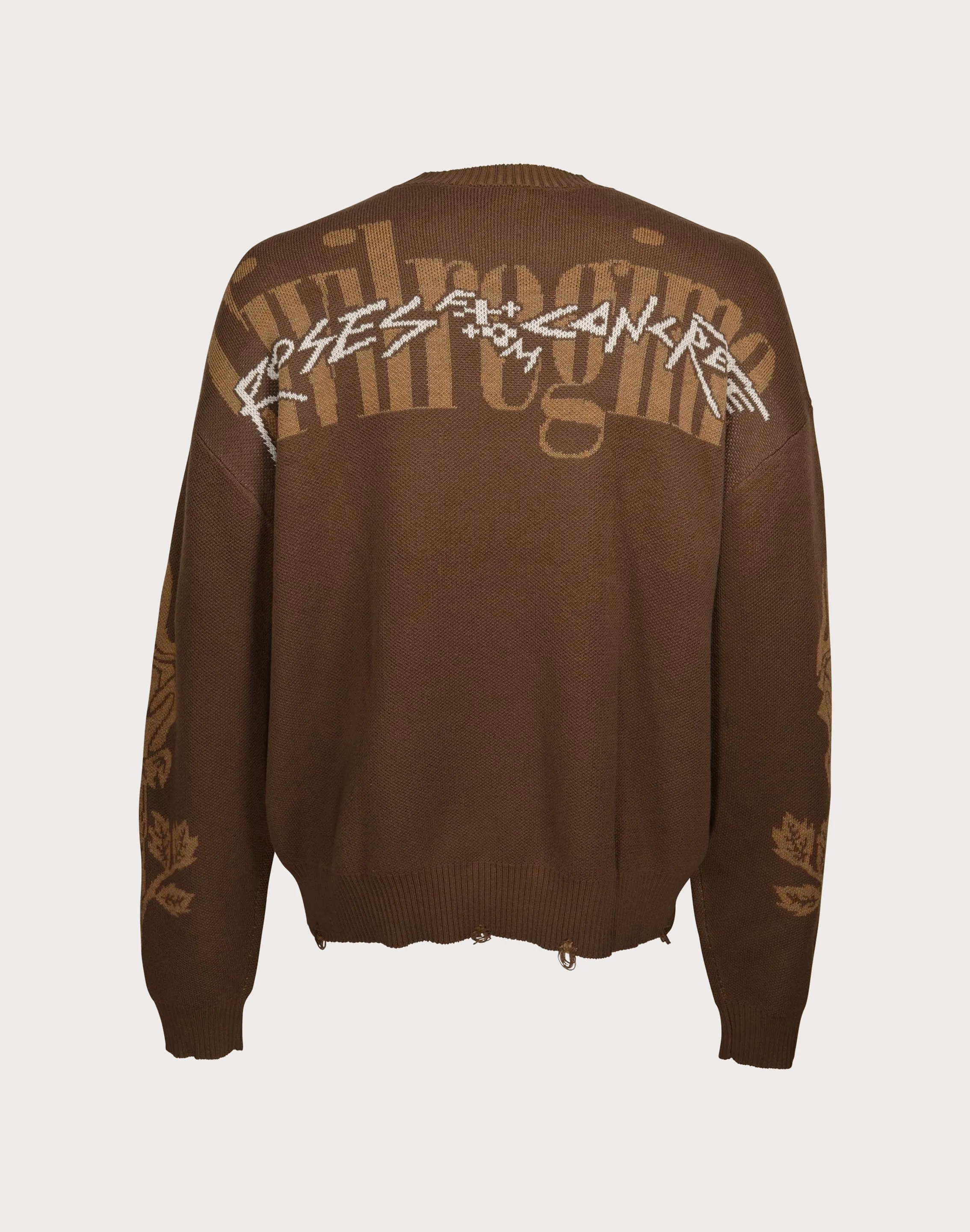 CIVIL CLOTHING Roses From Concrete Sweater WindproofInterior