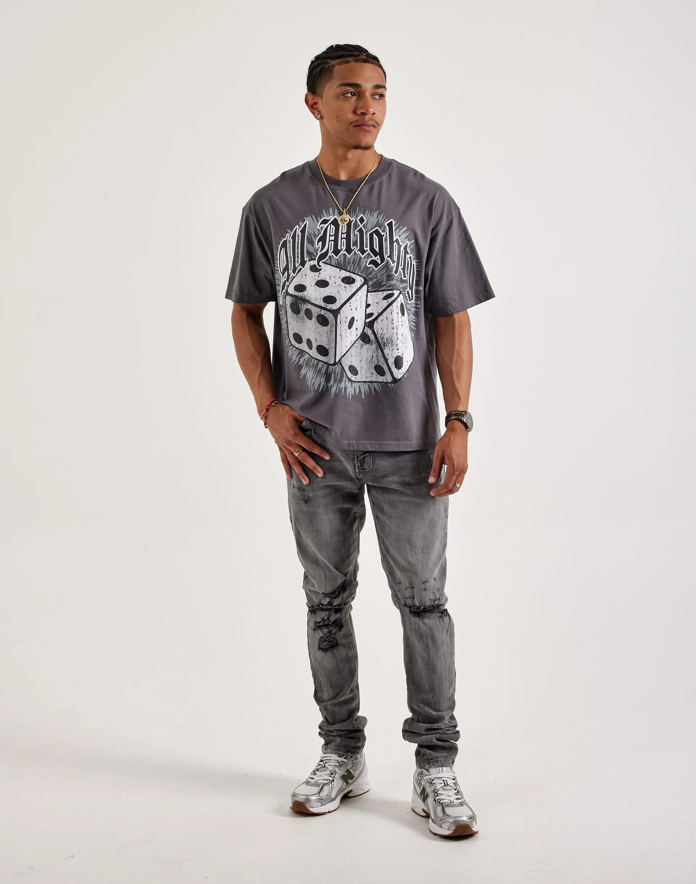 Royal Mode Gentle Glow Civilized All Mighty Tee
