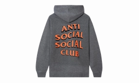 CLAMPS GUNMETAL HEATHER HOODIE "GREY"
