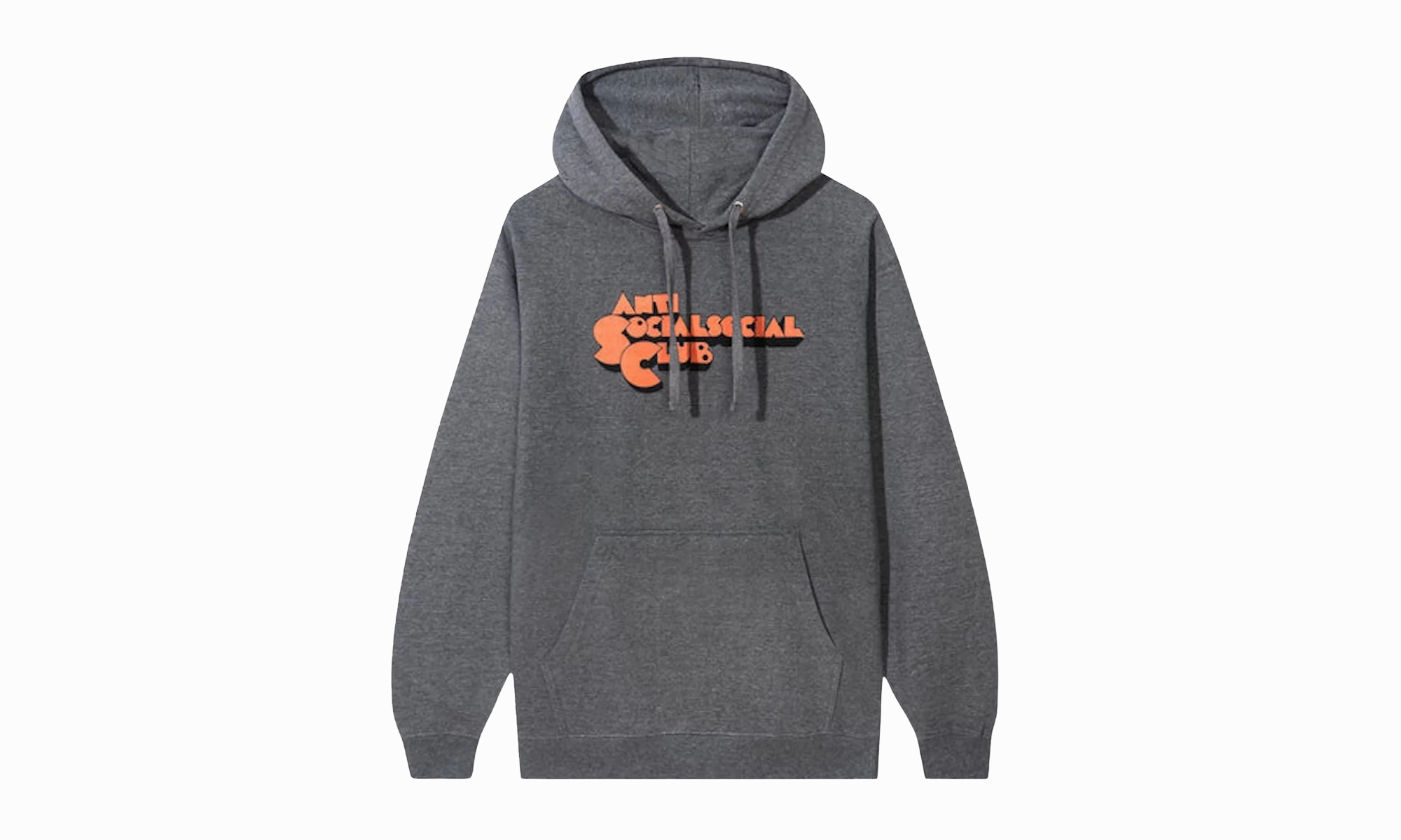 CLAMPS GUNMETAL HEATHER HOODIE "GREY"