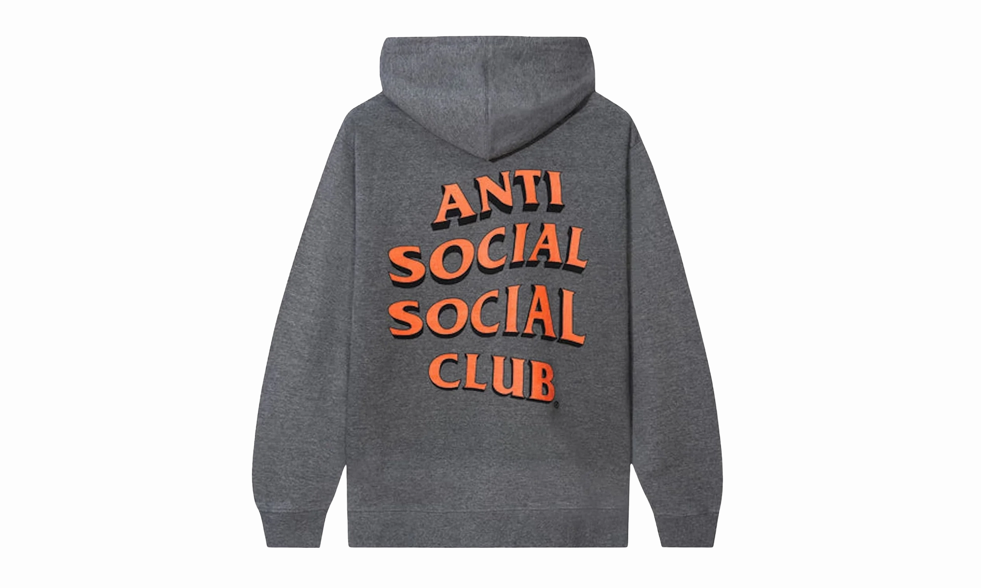 CLAMPS GUNMETAL HEATHER HOODIE "GREY"